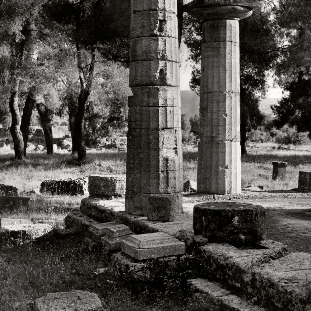 HERBERT LIST<br>"Columns of the Temple of Hera"
