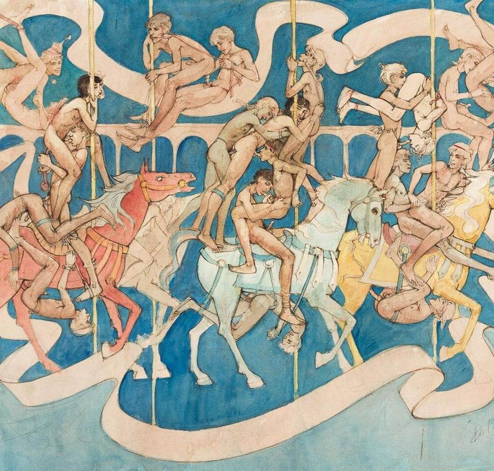 BELL, DON GENE - MERRY GO ROUND
