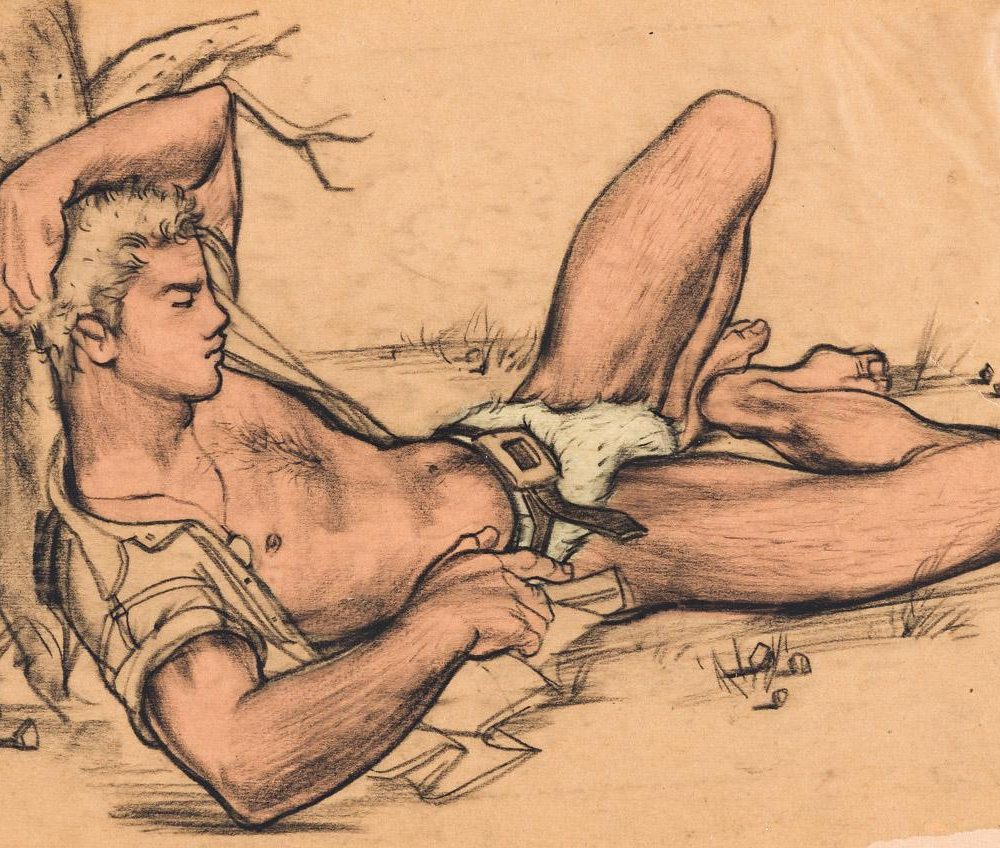 KNIGHT, AVEL DE - YOUNG MAN RESTING