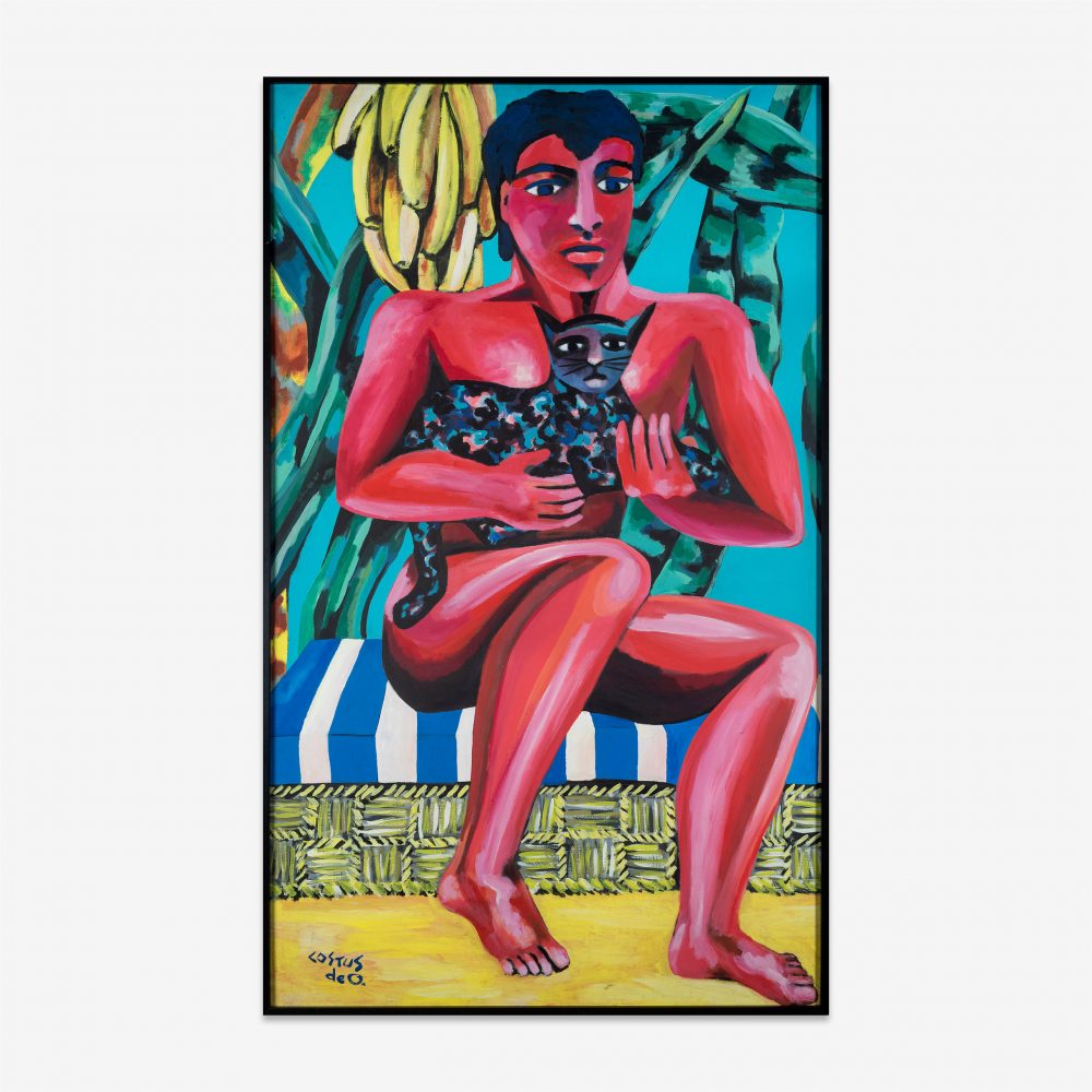 Chulo con Gato - Costus Juan de O - Imago Dei Gallery