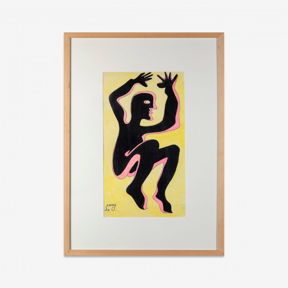 Silueta Negra y Rosa - Costus Juan de O. Imago dei