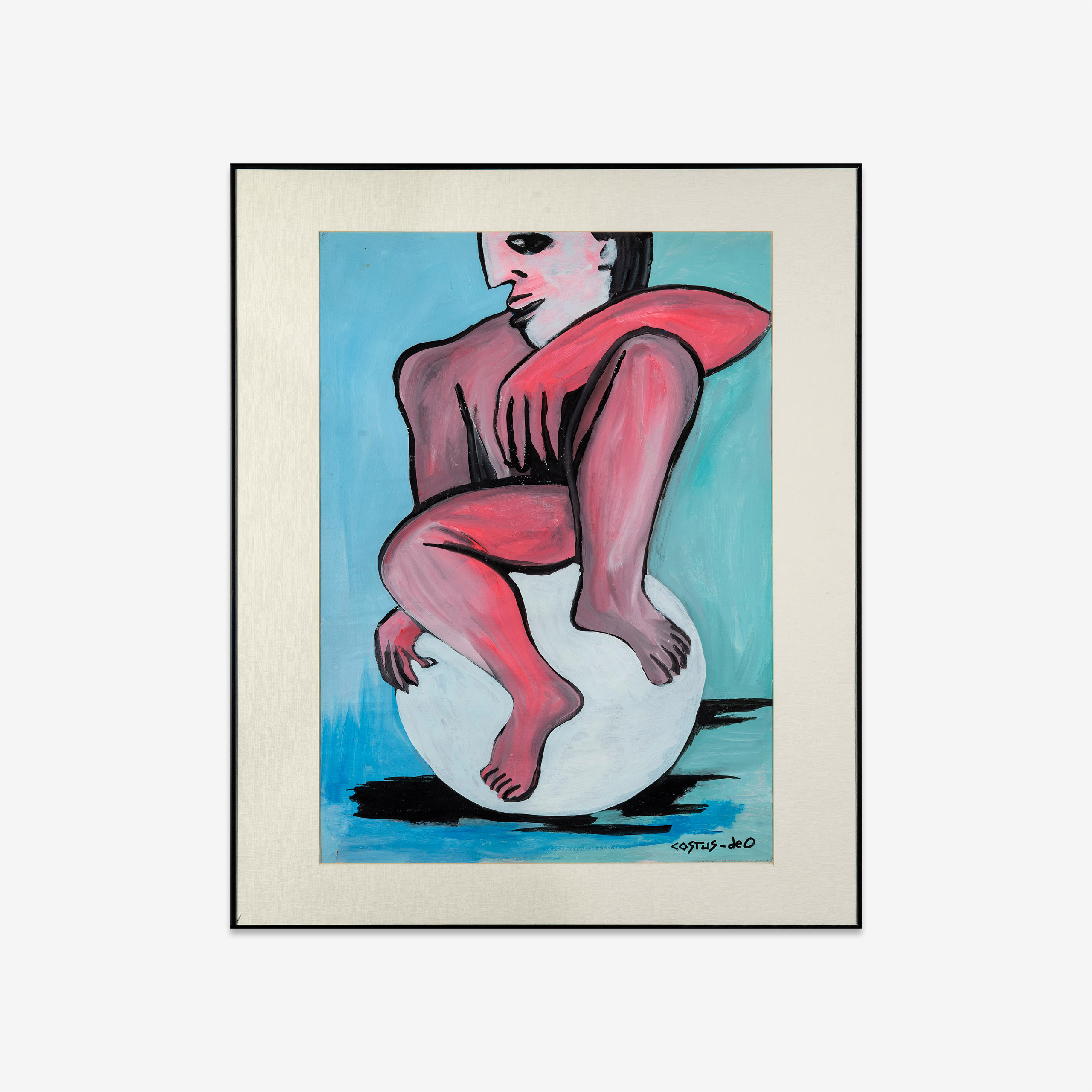 Sentado sobre bola -Costus Juan de O - Imago Dei Gallery29