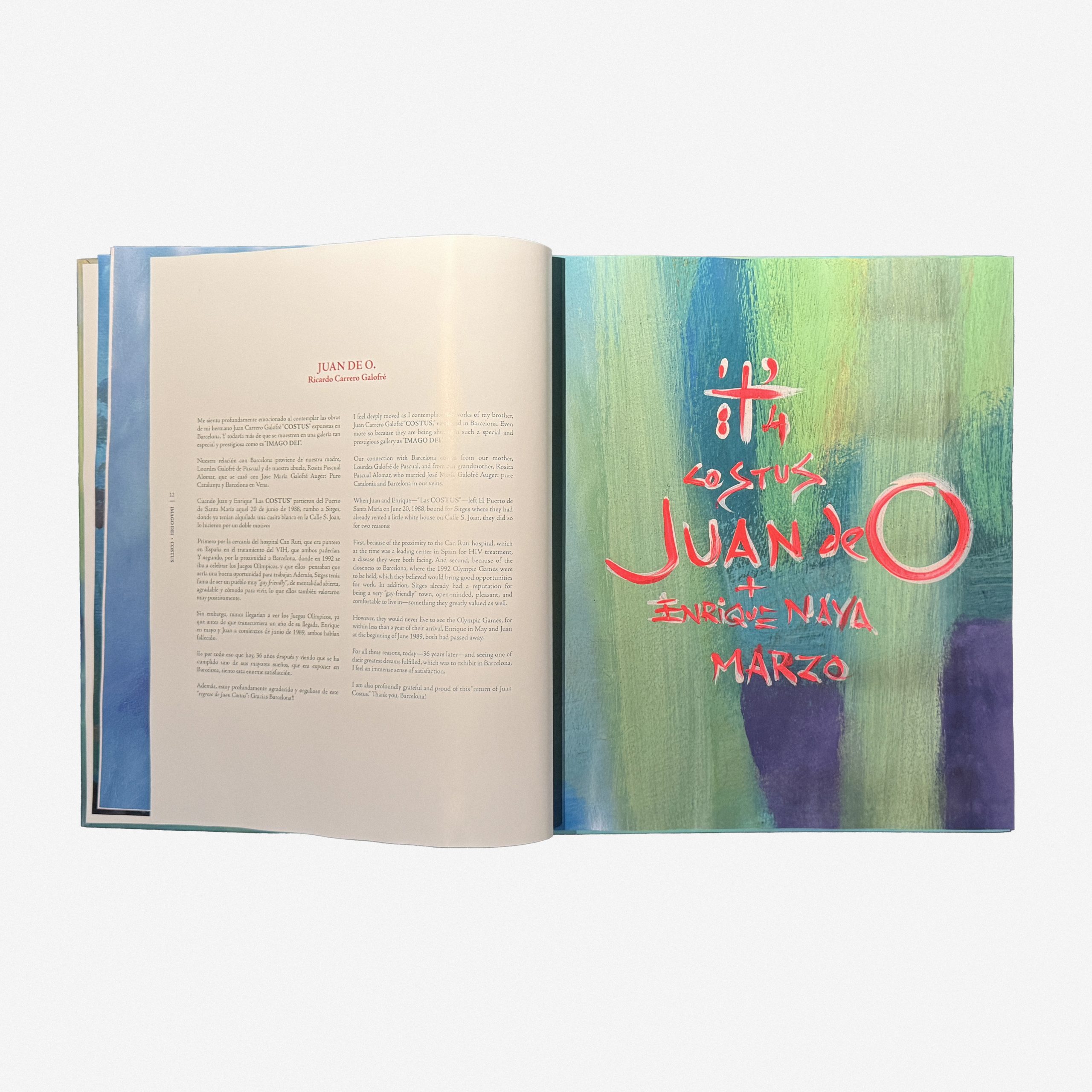 Libro Costus - Juan de O. - Imago Dei