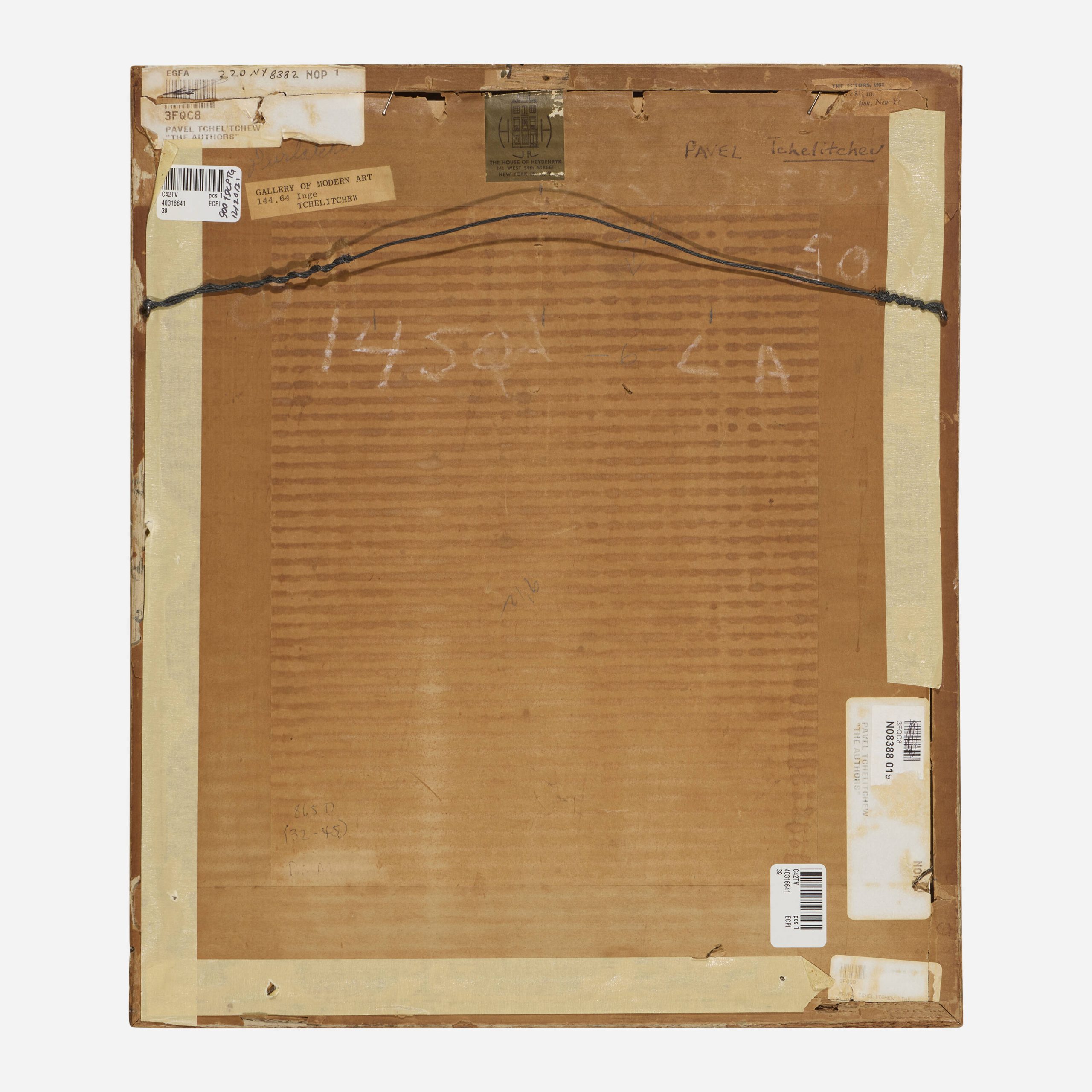 PAVEL TCHELITCHEW - The actors / The authors