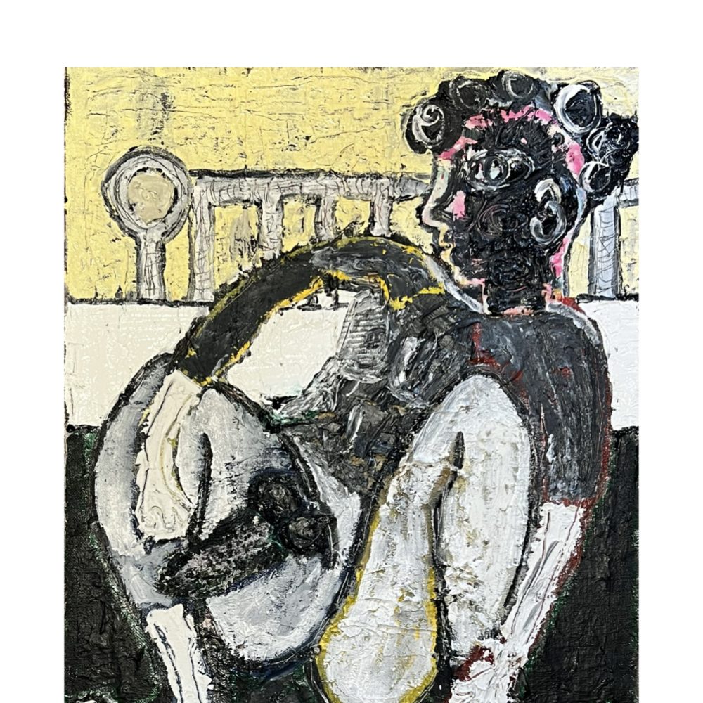 Héctor López <br>"Hombre en Sofa"