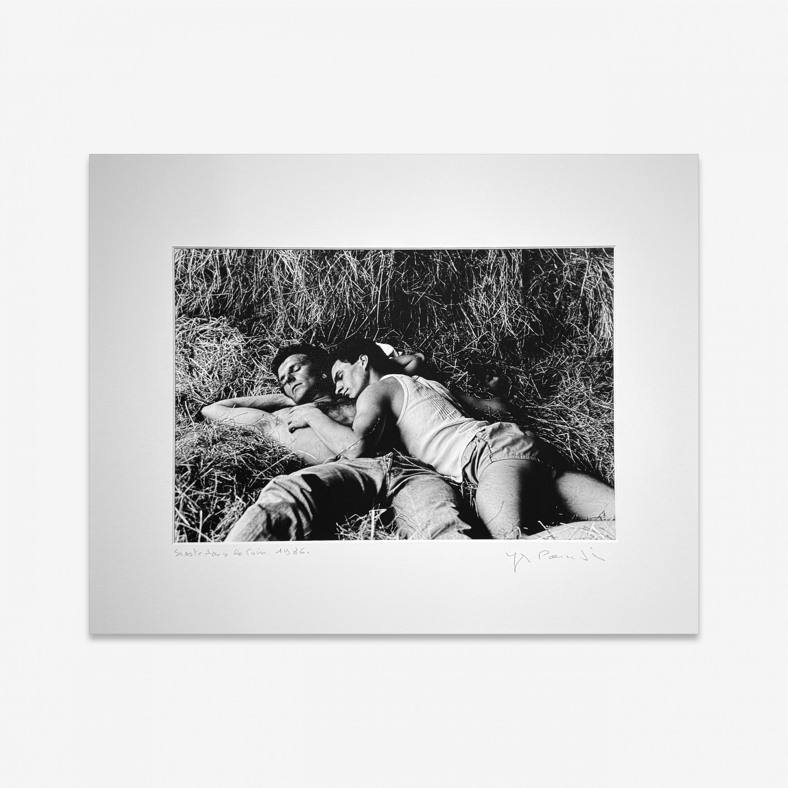 YVES PARADIS<br>"Sieste dans le foin" - Image 3