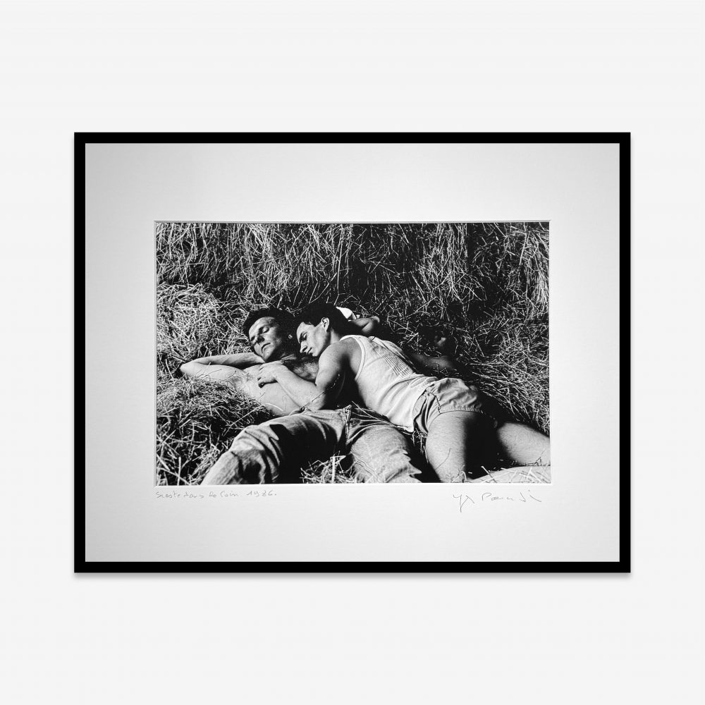 YVES PARADIS<br>"Sieste dans le foin"