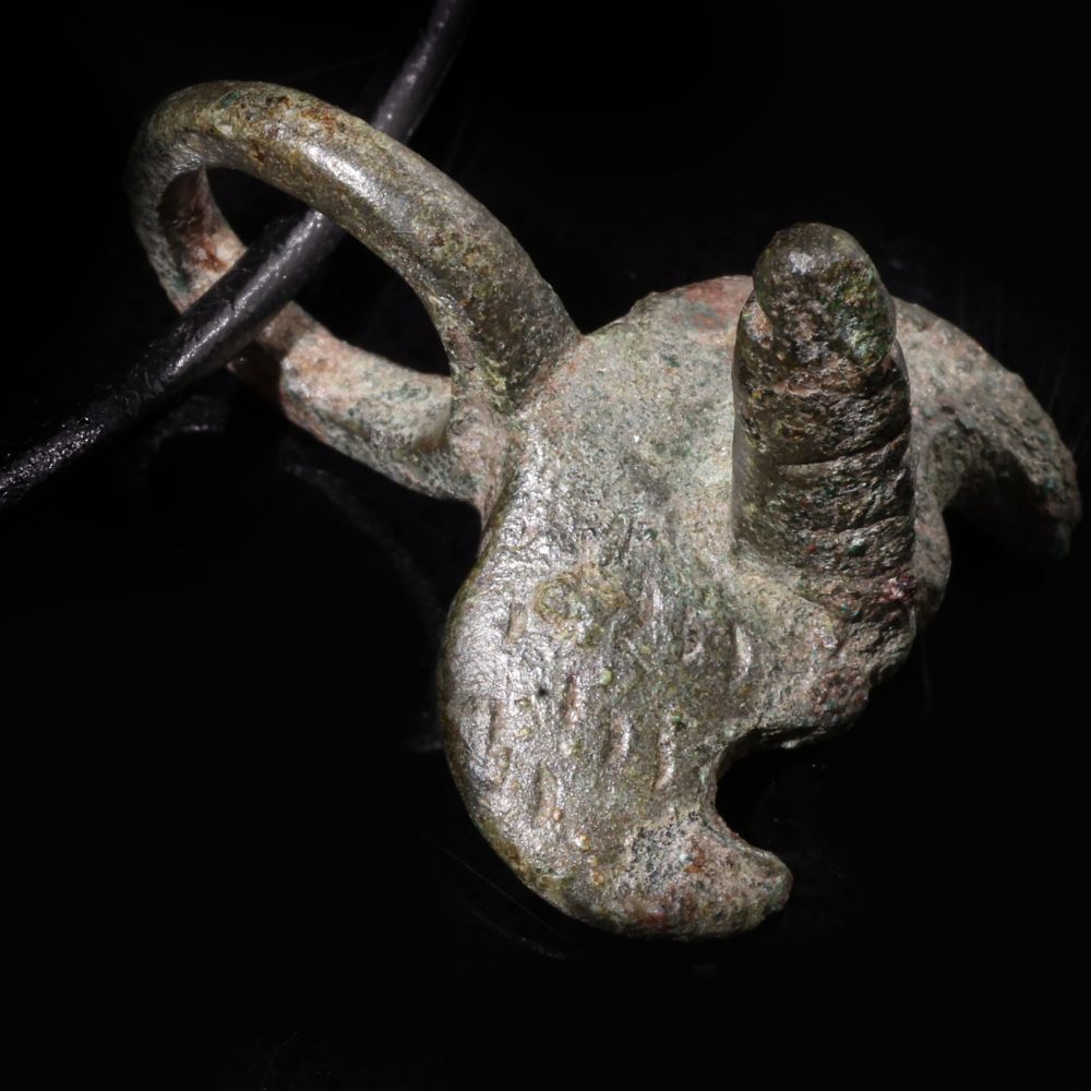 Ancient Roman - Phallic amulet necklace (MF299)
