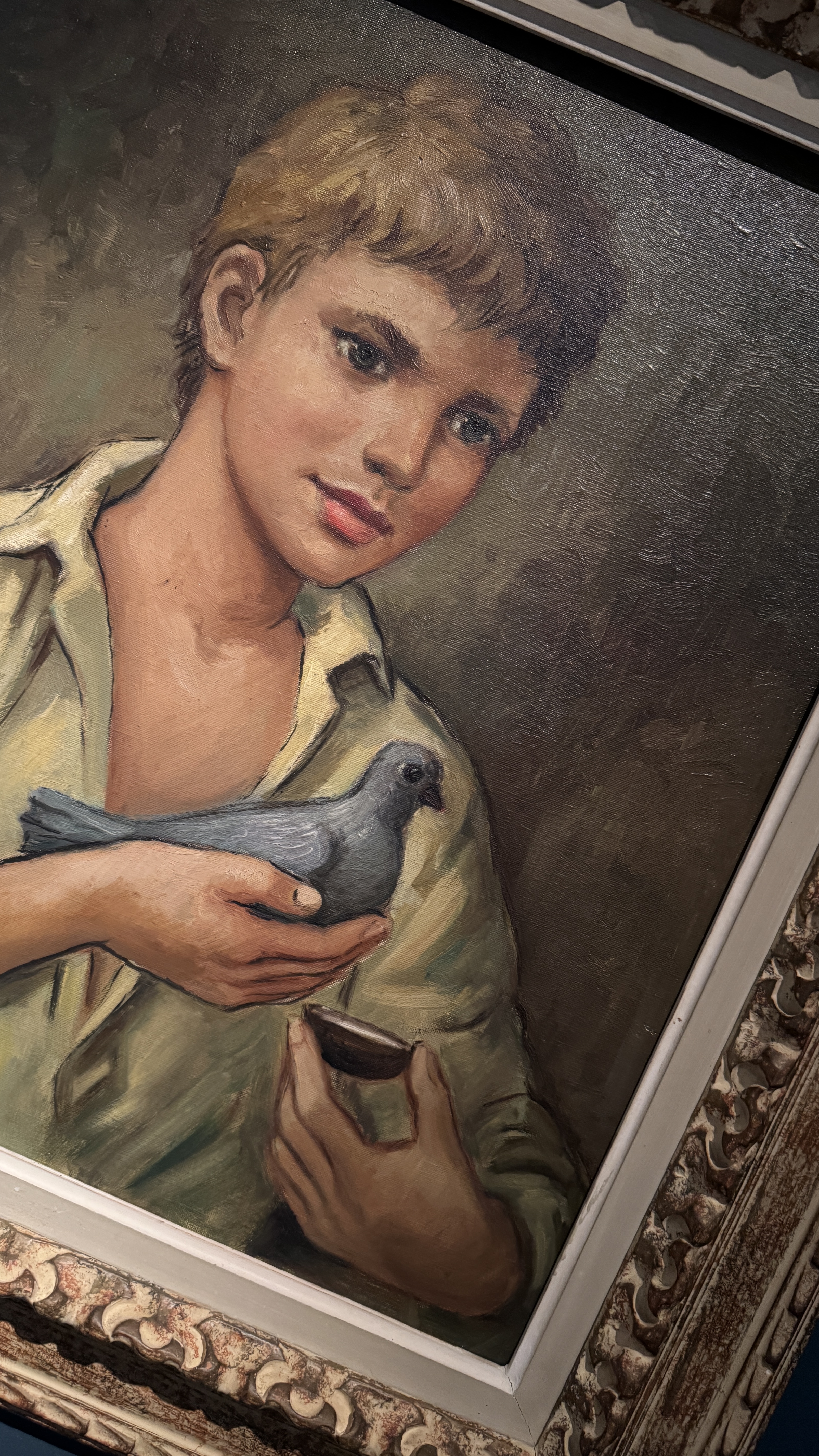 Antonin Ivanovitch (Anatola) Soungouroff - Gosse au pigeon