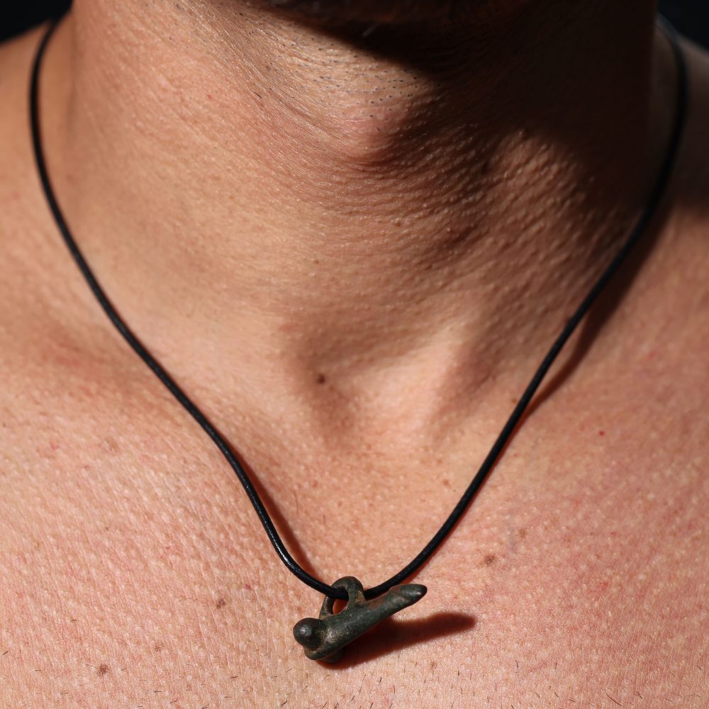 Ancient Roman - Phallic amulet necklace (MF293)