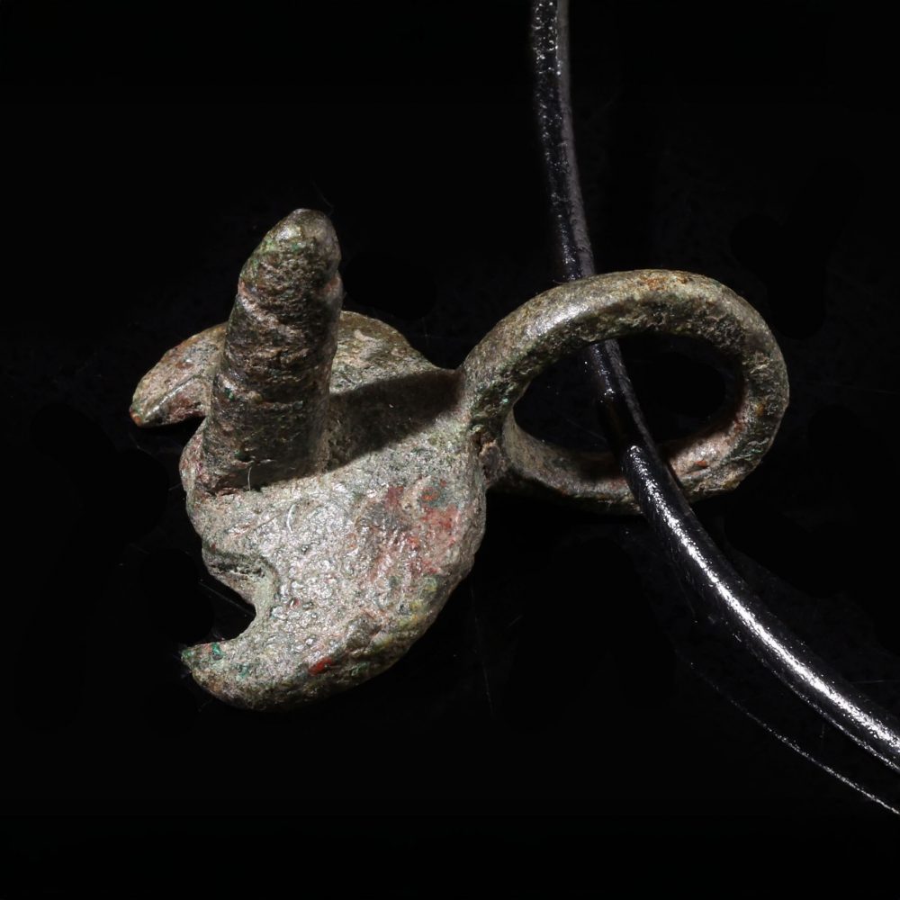 Ancient Roman - Phallic amulet necklace (MF299)