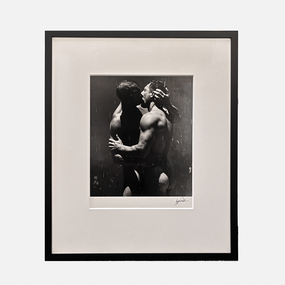 Jeff Palmer The Kiss detail silver gelatin photograph
