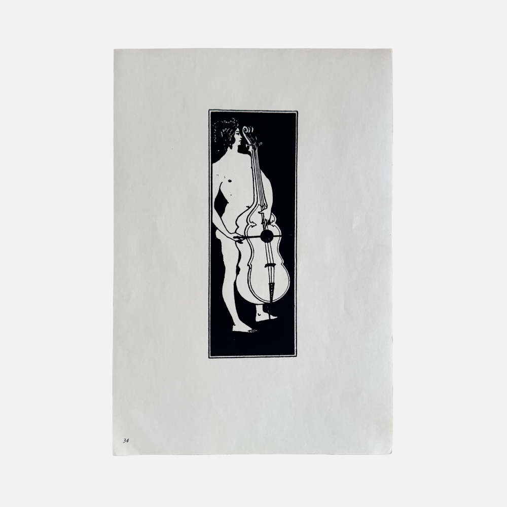Aubrey Beardsley, Les Erotiques — Vignette