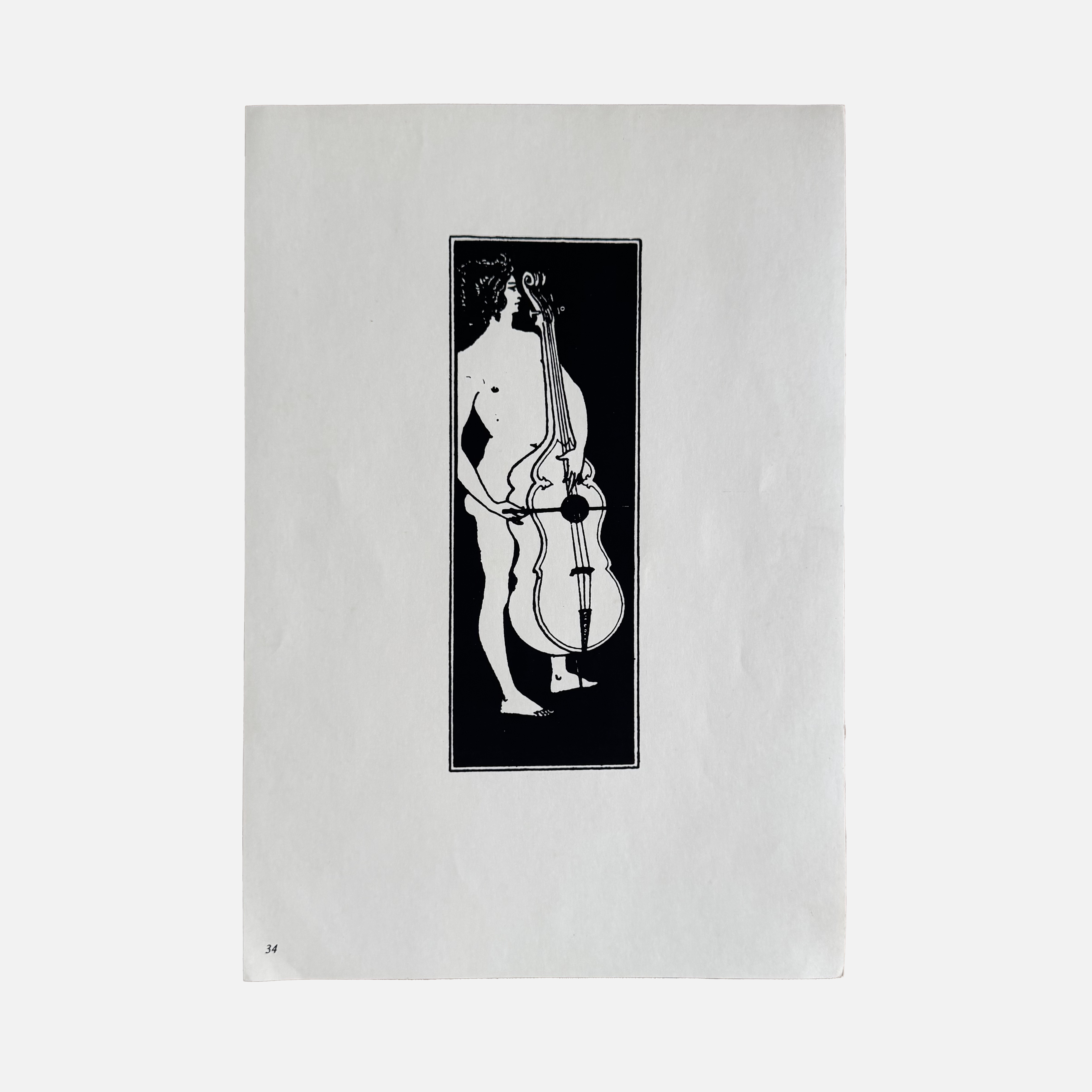 Aubrey Beardsley, Les Erotiques — Vignette