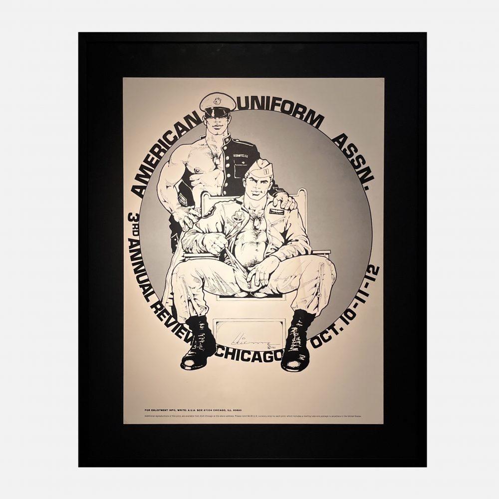 Dom Orejudos ETIENNE offset engraving 1980 male figure