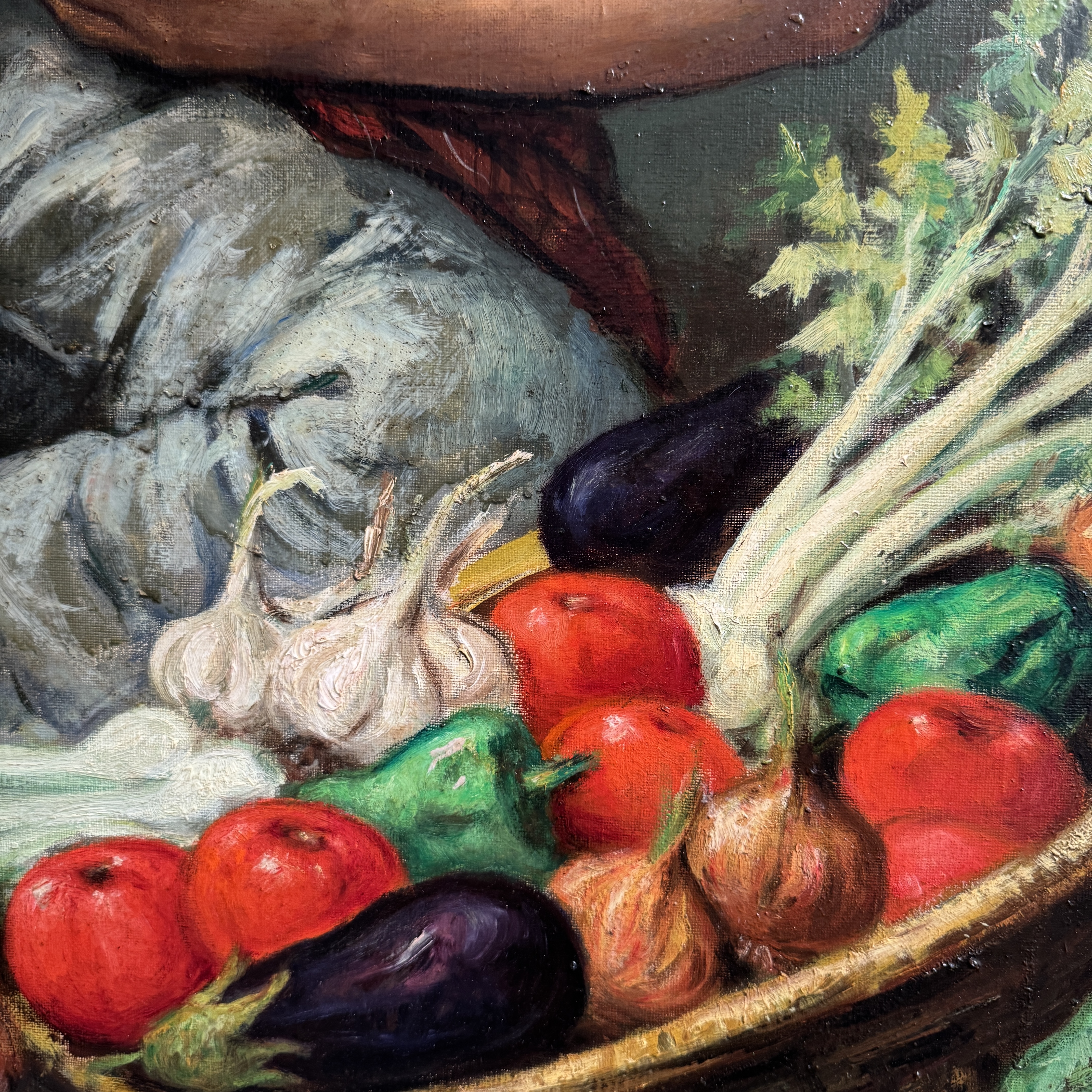 Anatola Soungouroff – Le garçon marchand de légumes, ca. 1970, oil on canvas