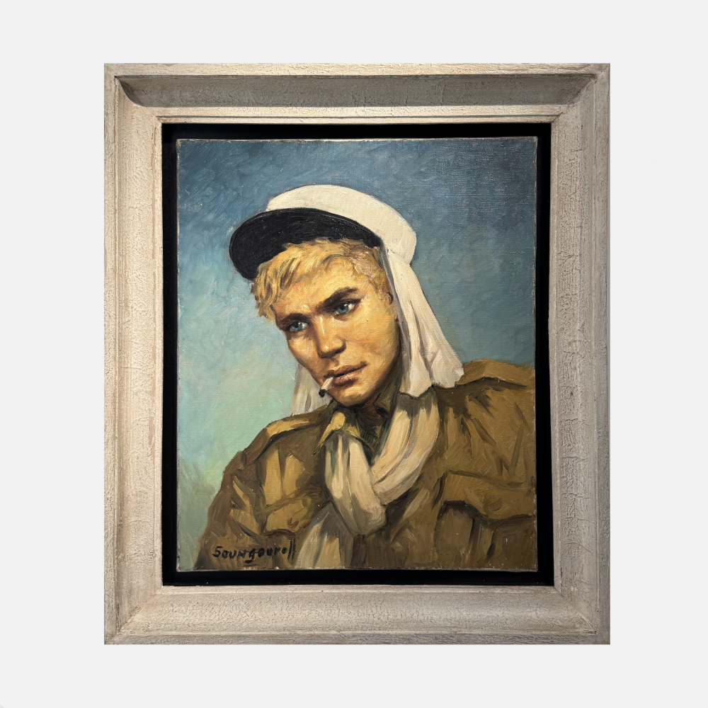 Anatola Soungouroff – Legionario (detail), 1960, oil on canvas