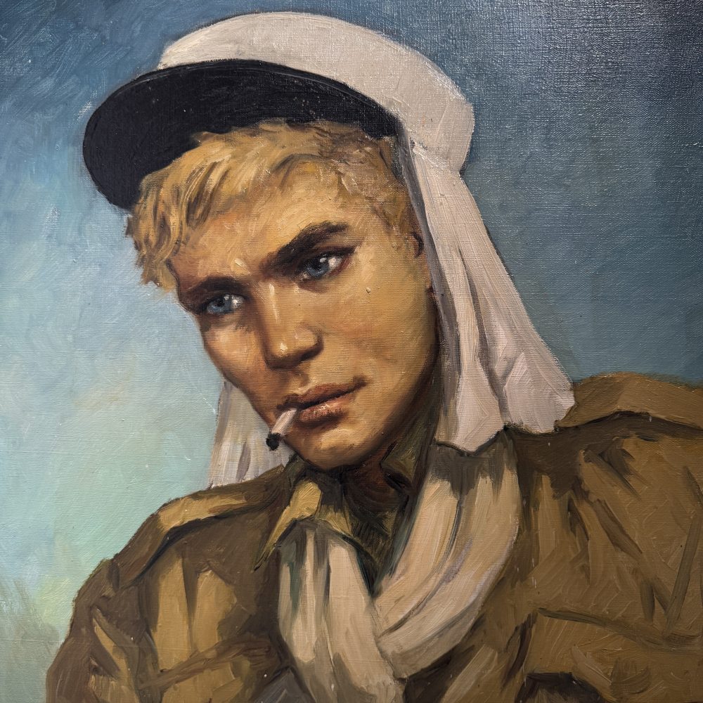 Anatola Soungouroff – Legionario (detail), 1960, oil on canvas