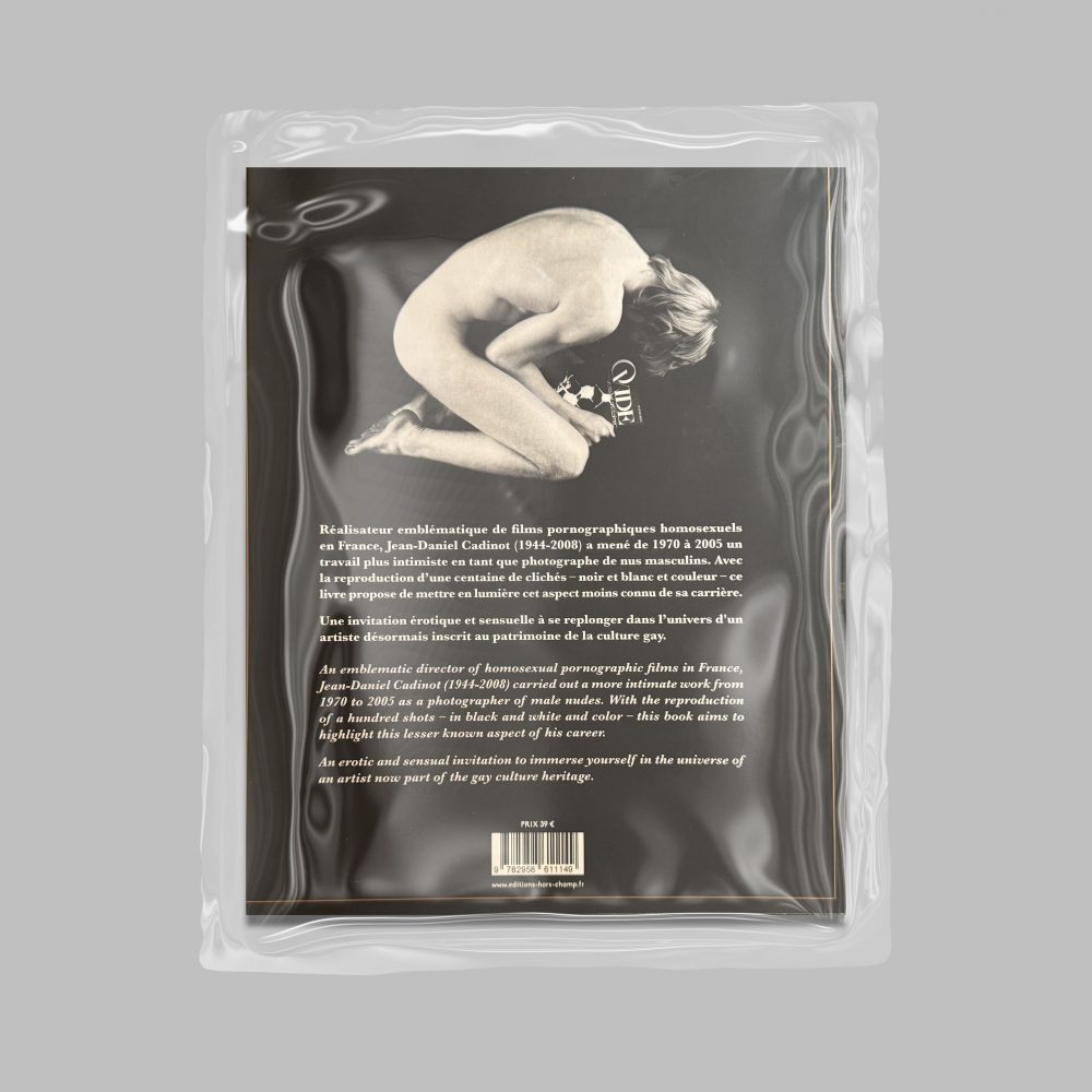 Hors Champ – Under the lens of CADINOT, back cover, limited edition 200 copies