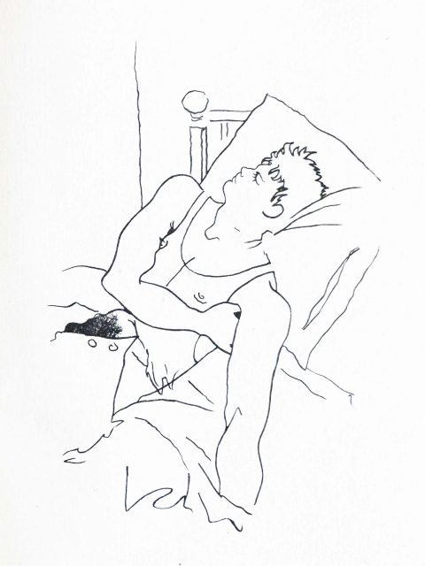 Jean Genet y Jean Cocteau